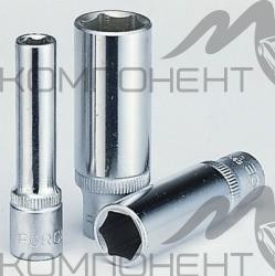 Головка торцевая 1/2"  9мм  6гр  FORCE высокая