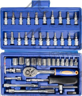 Набор инструмента HELFER  46пр. 1/4" Dr