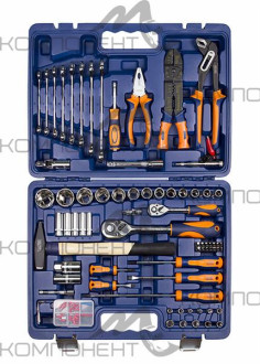 Набор инструмента HELFER  99пр. 1/2"Dr и 1/4"Dr