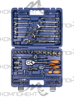 Набор инструмента HELFER  82пр. 1/2"Dr и 1/4"Dr