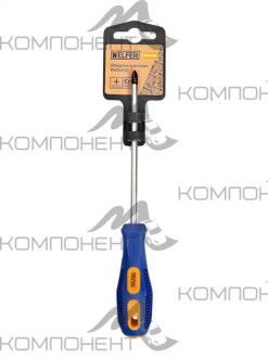 Отвертка крестовая PH2x150 (Cr-V; двухкомп. рукоятка) HELFER