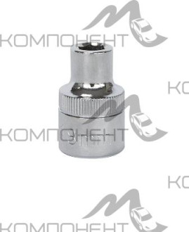 Головка торцевая 1/2"  8мм HELFER