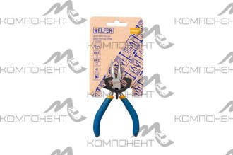 Длинногубцы изогнутые 130 мм HELFER