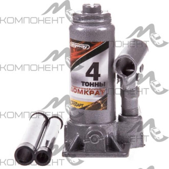 Домкрат  4т гидравлический бутылочный h 158-308 мм SKYWAY STANDART