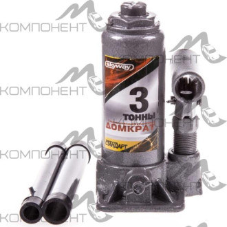 Домкрат  3т гидравлический бутылочный h 158-308 мм SKYWAY СТАНДАРТ