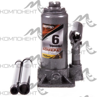 Домкрат  6т гидравлический бутылочный h 175-345 мм SKYWAY СТАНДАРТ