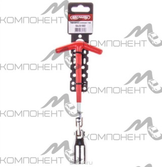 Ключ свечной с карданом 21 * 260 мм SKYWAY