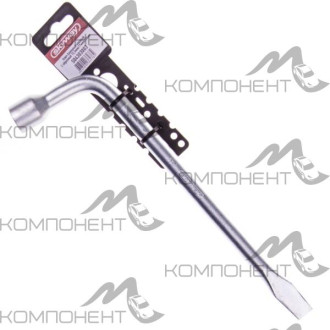 Ключ баллонный Г-образный 17*350мм кованый с лопаткой SKYWAY