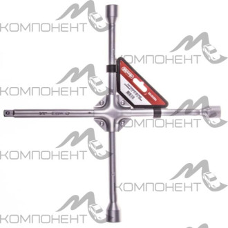 Ключ баллонный крестовой усиленный 17 * 19 * 21 * 1/2"380мм SKYWAY
