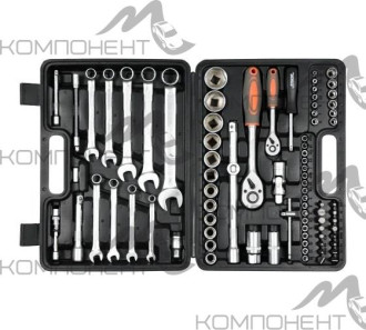 Набор инструмента STHOR  82пр. 1/2, 1/4  L   (пласт. кейс)