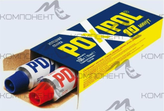 Холодная сварка POXIPOL серый 108гр/70мл (синяя упаковка)