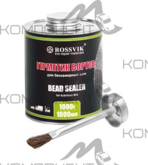 Герметик бортов шин Rossvik 1000г с кистью