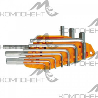 Набор 6-гр. ключей TOYA 10пр.