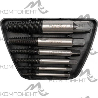 Набор экстракторов резьбы (шпилек) 3-25mm 6пр YATO