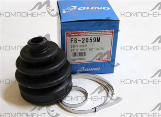 Пыльник привода внутренний круглый (5`825) 20*77*91.5мм 07-421