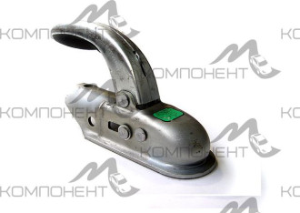 Замок прицепного круглый "с фиксатором"