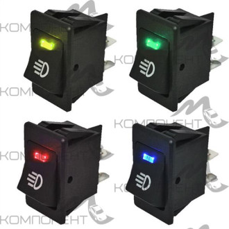 Клавиша противотуманных фар плоская