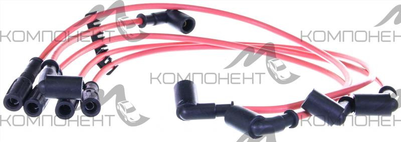 Комплект проводов ВАЗ 2121 (одножил.) красные Цитрон