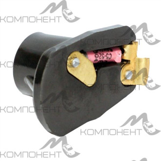 Бегунок распределителя ВОЛГА, УАЗ, РАФ (черный с резистором) Цитрон