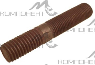 Шпилька М10*1*38 приемной трубы Газель омедненная