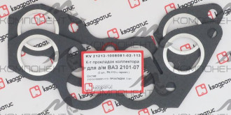 Прокладка коллектора 2101-21213 (Квадратис) 2шт с герметиком