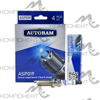 Свеча зажигания AUTORAM ВАЗ 2190 (дв. 11182), LADA Largus (MR14LC-1) Classic (4шт)