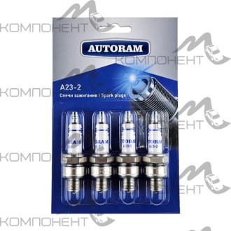 Свеча зажигания AUTORAM мототехника ЗАЗ, ЛУАЗ, (B7HS) /блистер/