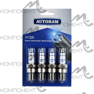 Свеча зажигания AUTORAM ВАЗ 2101-07, ГАЗ (BP6ES) 0.5 /блистер/