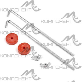 Кронштейн крепления АКБ J- образный "AUTOPROFI" L-20 см