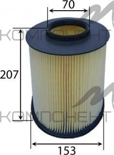 Фильтр воздушный A-0457  AZUMI