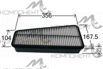 Фильтр воздушный A-1011   AZUMI