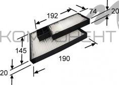 Фильтр салона AC-0160SET  AZUMI