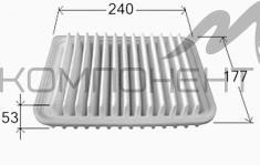 Фильтр воздушный A-1013   AZUMI