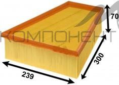 Фильтр воздушный A-0450   AZUMI