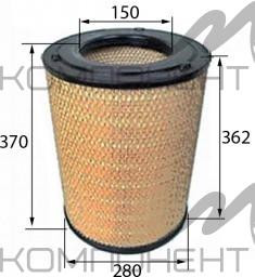 Фильтр воздушный A-371   AZUMI