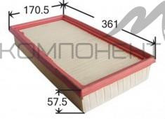 Фильтр воздушный A-9607   AZUMI