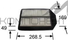 Фильтр воздушный A-8510   AZUMI Honda CRV