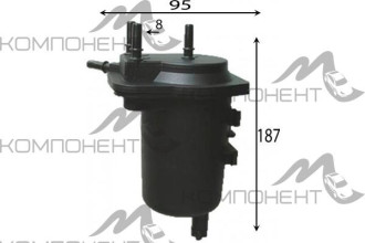 Фильтр топливный FS-1026   AZUMI