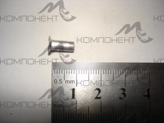 Заклепка тормозных колодок Волга, УАЗ  ф4*10 (48шт)