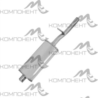 Резонатор основной ГАЗ-3110 (Н. Новгород)