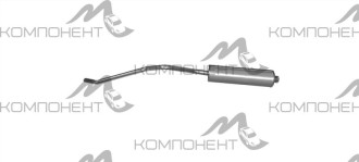 Глушитель УАЗ-469, 3151 (Н. Новгород)