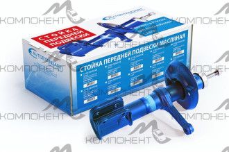 Амортизатор передний 2110 масляный левый (Avtostandart)