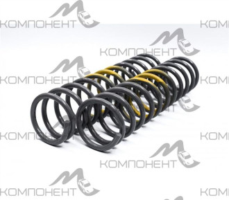 Пружина задняя 2108 (Avtostandart) (комплект) желтая метка
