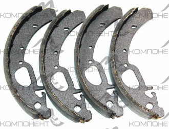 Колодки тормозные задние 1118-2170 с АБС (Avtostandart) 4шт