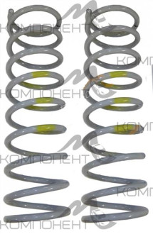 Пружина задняя 2101 (Avtostandart) (комплект) желтая метка