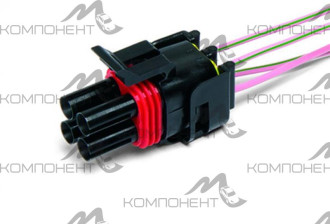 Разъем датчика кислорода 2110 (папа) (BOSCH)