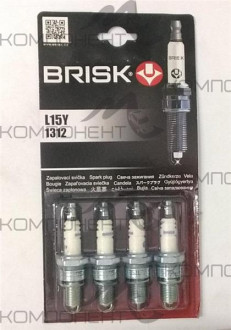 Свеча зажигания Brisk CLASSIC L15Y ВАЗ 2101-09 8кл (комплект)