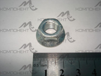 Гайка М10*1,25 с буртиком подвески и генератора 2110