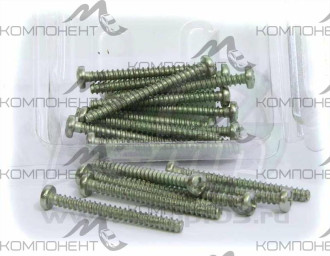 Саморез М3,6*38,1 с цилиндрической головкой белый