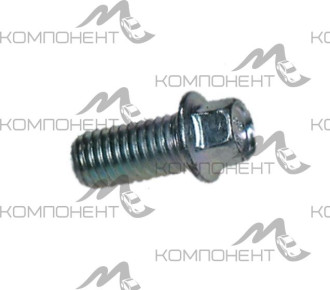 Болт М 8*1,25*16 с буртиком салазок кресла 01-09